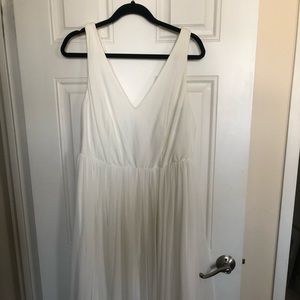 Torrid White Midi Dress